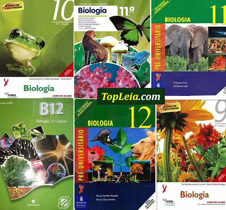 Coleção Todos Livros de Biologia do Ensino Secundário de Moçambique